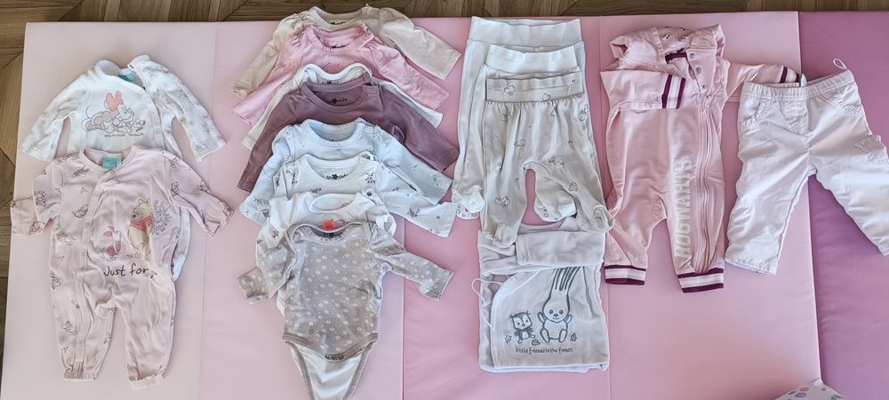 Ubranka dla dziewczynki  roz. 62