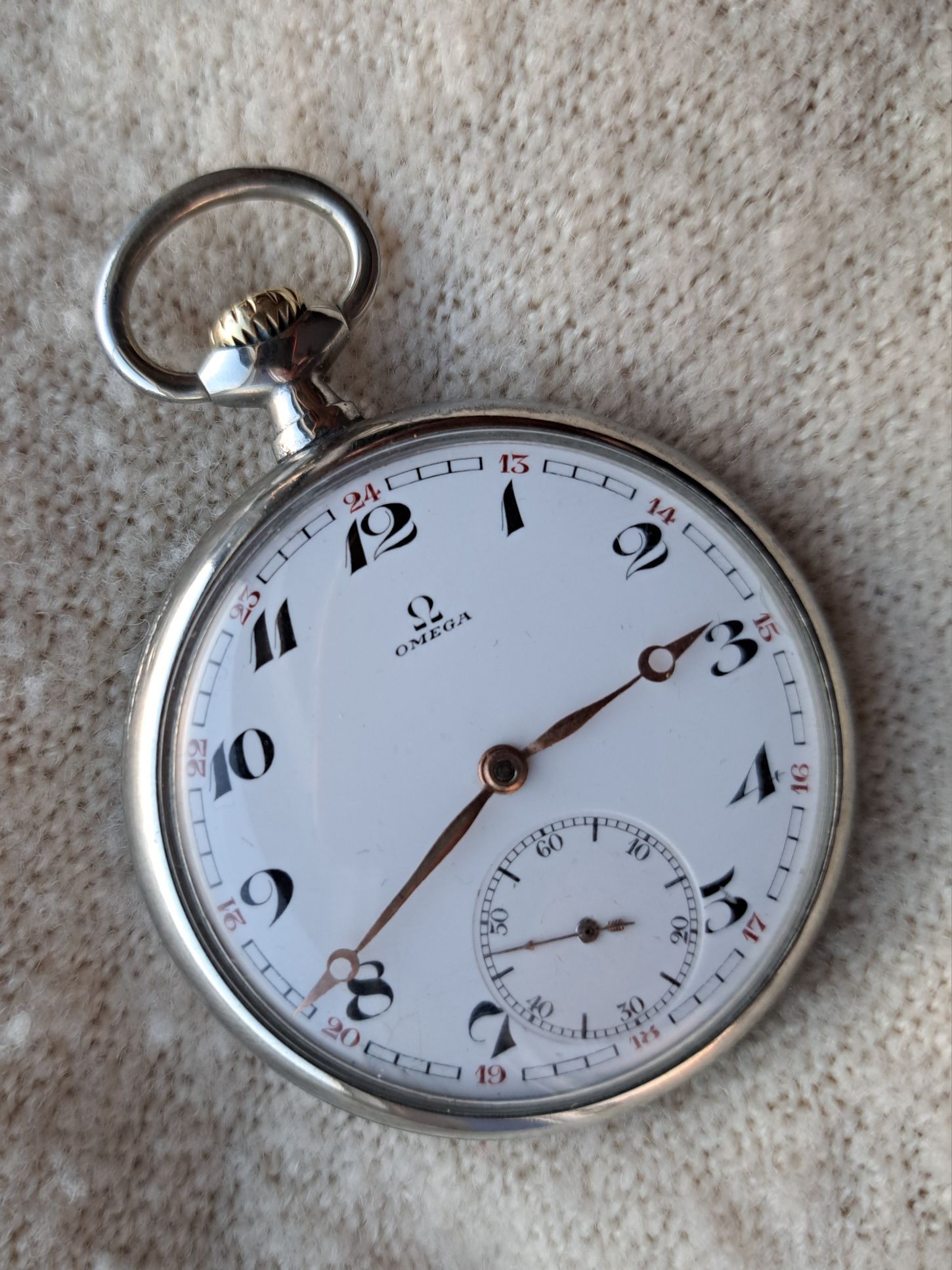 Omega zegarek kieszonkowy