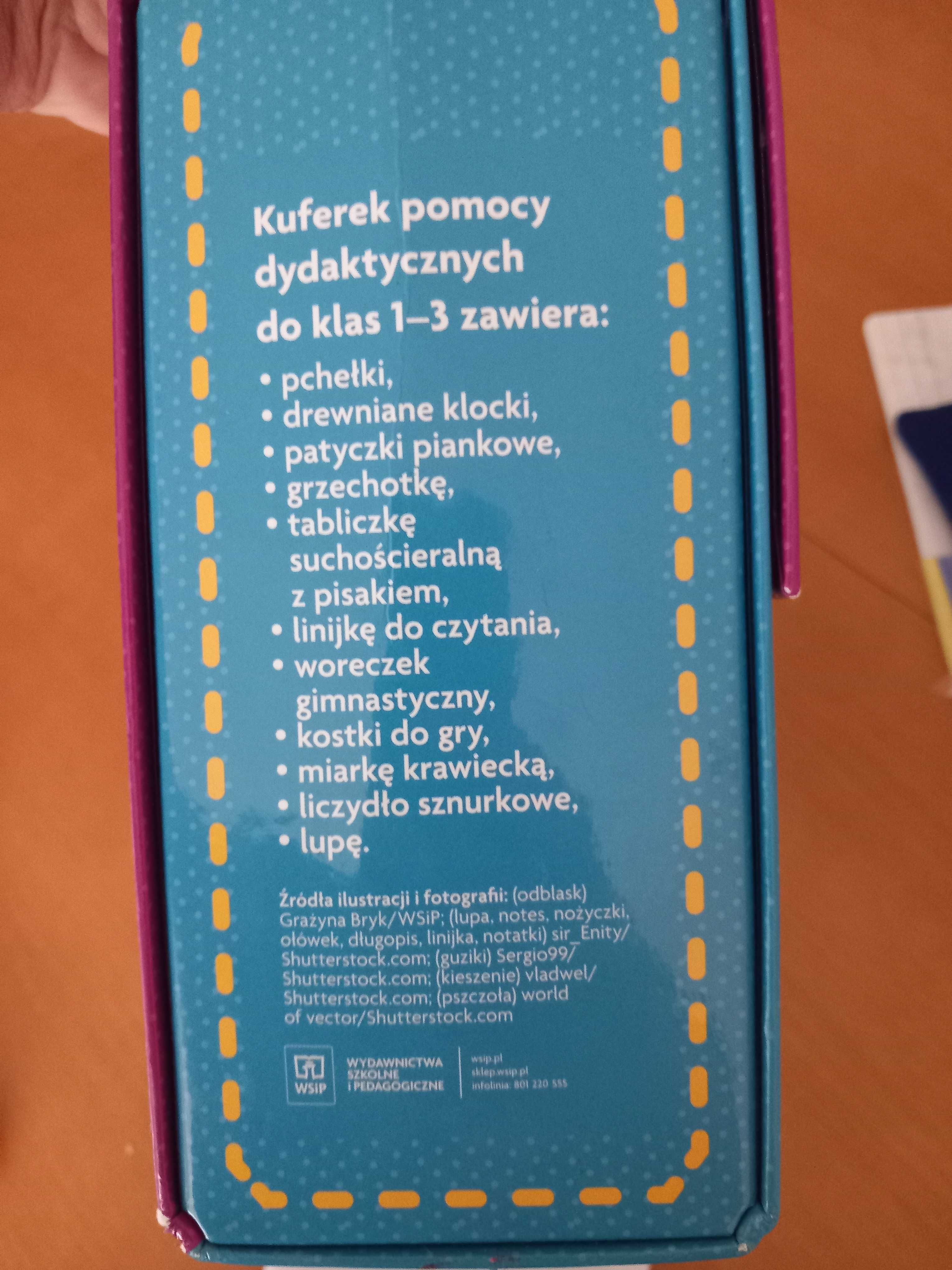 Kuferek klasy 1-3 z pomocami