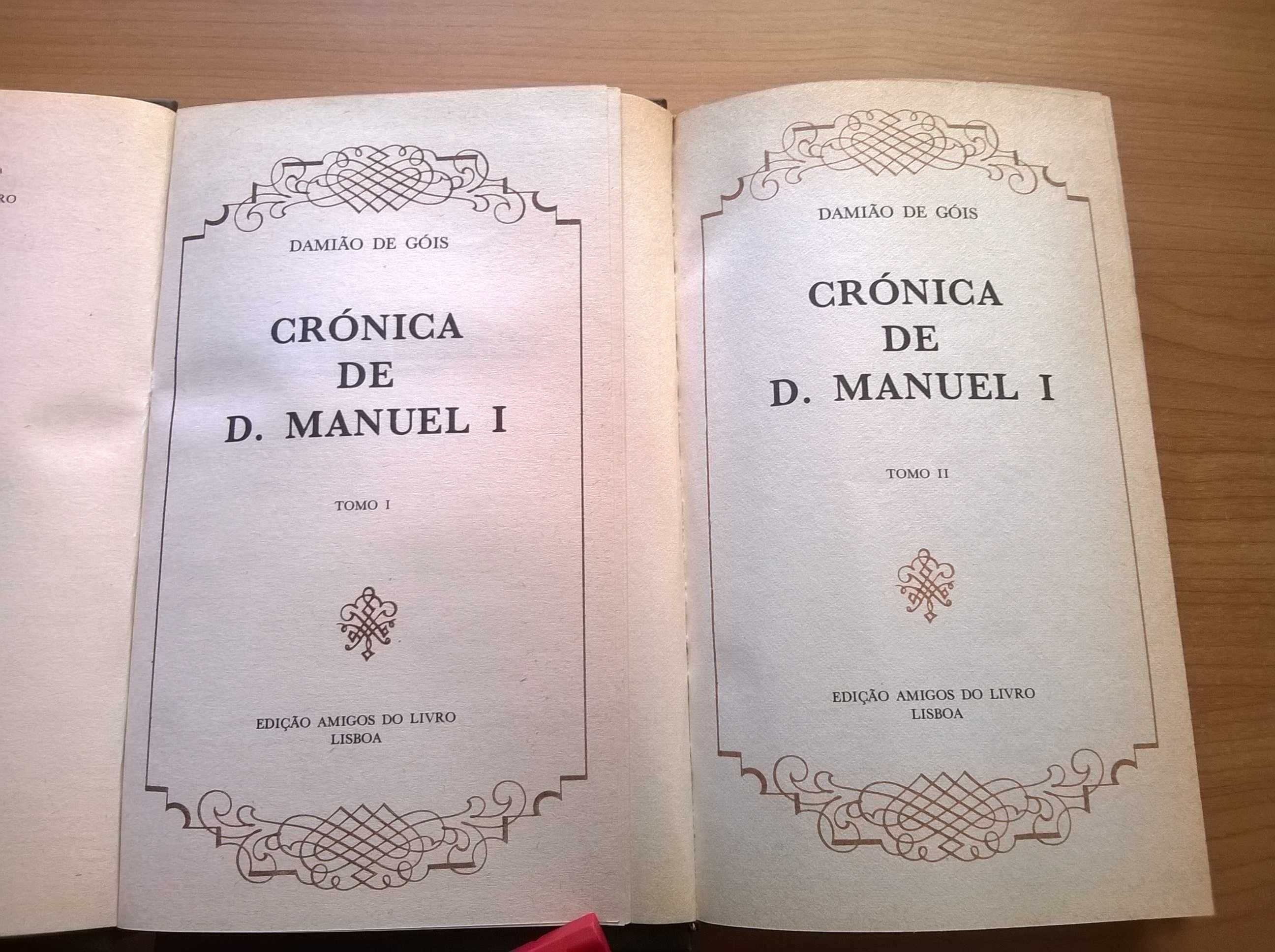 Crónica de D. Manuel I (2 vols) - Damião de Góis