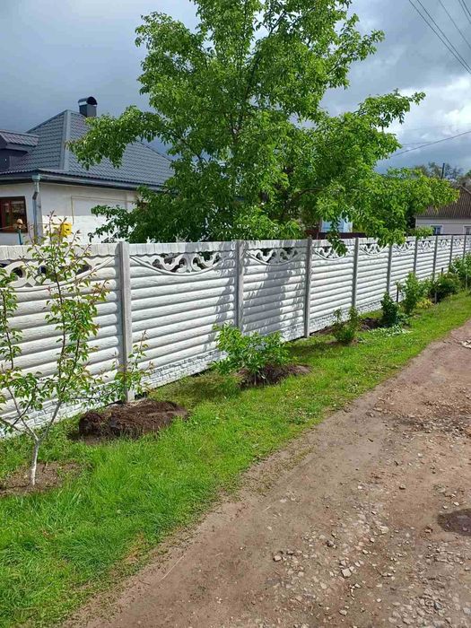 Еврозаборы из бетона