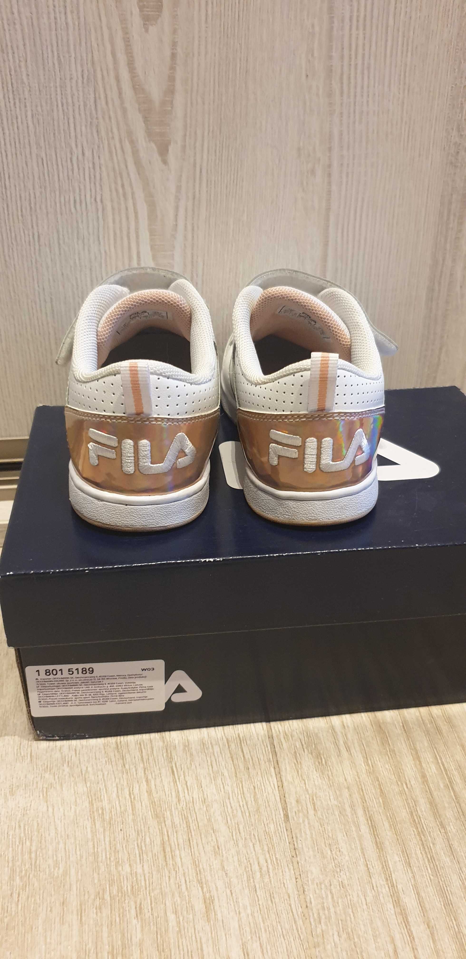 Sportowe buty FILA dla dziewczynki, r. 27 – świetny stan!