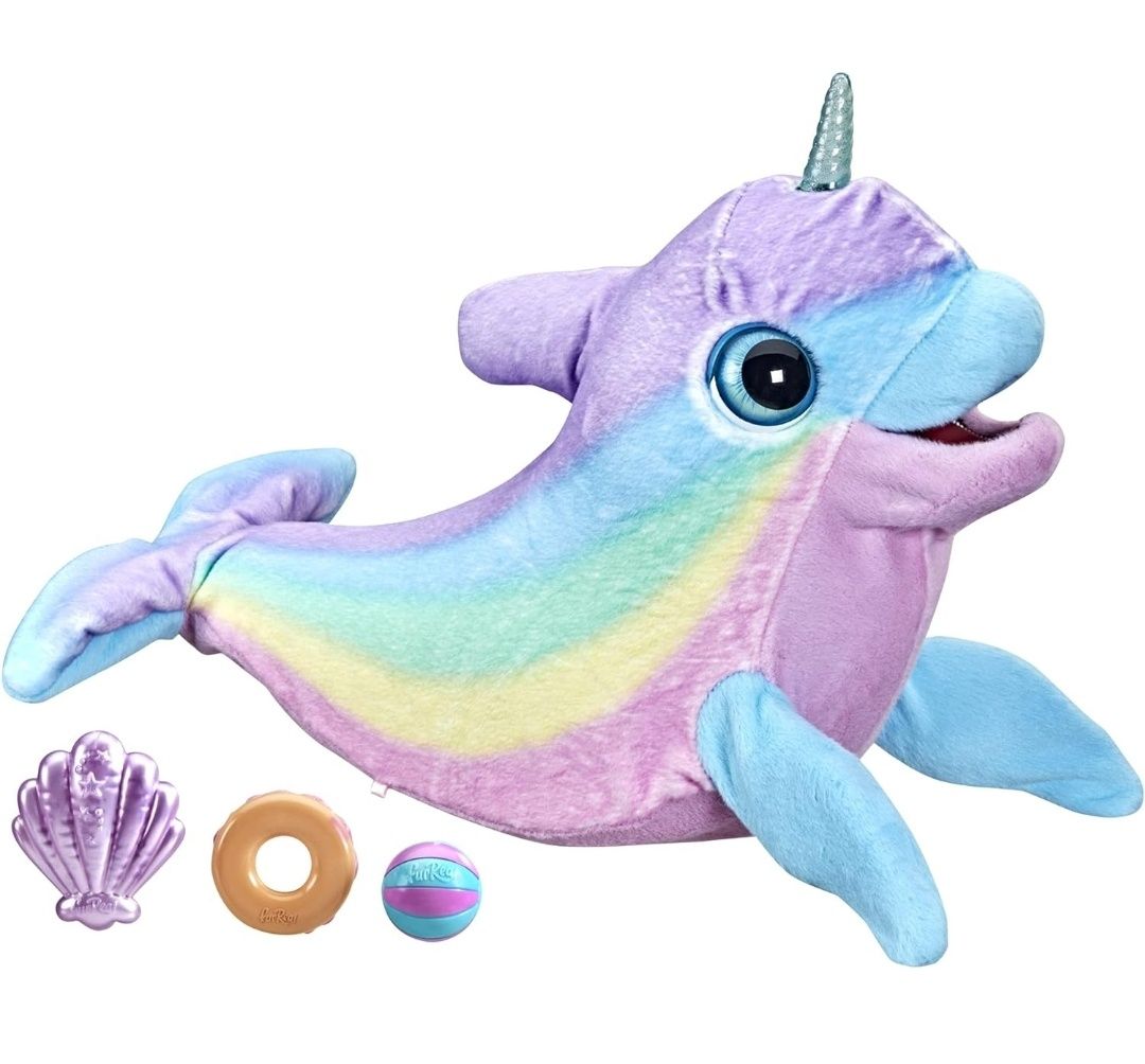 FurReal Waly Narwhal Радужный Нарвал Hasbro дельфин
Новин