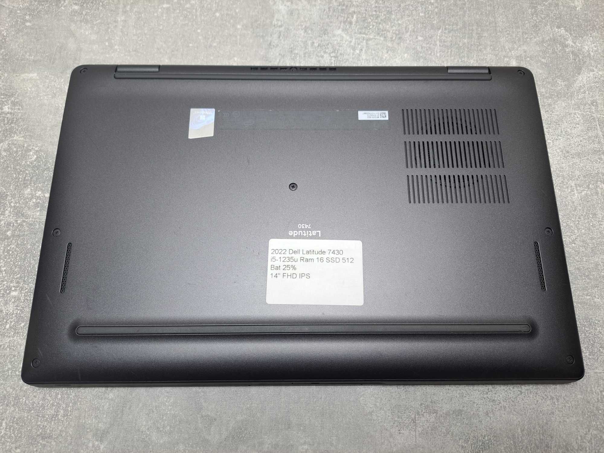 Dell Latitude 7430 i5-1235U 16GBRam SSD512GB 14 IPS FullHD