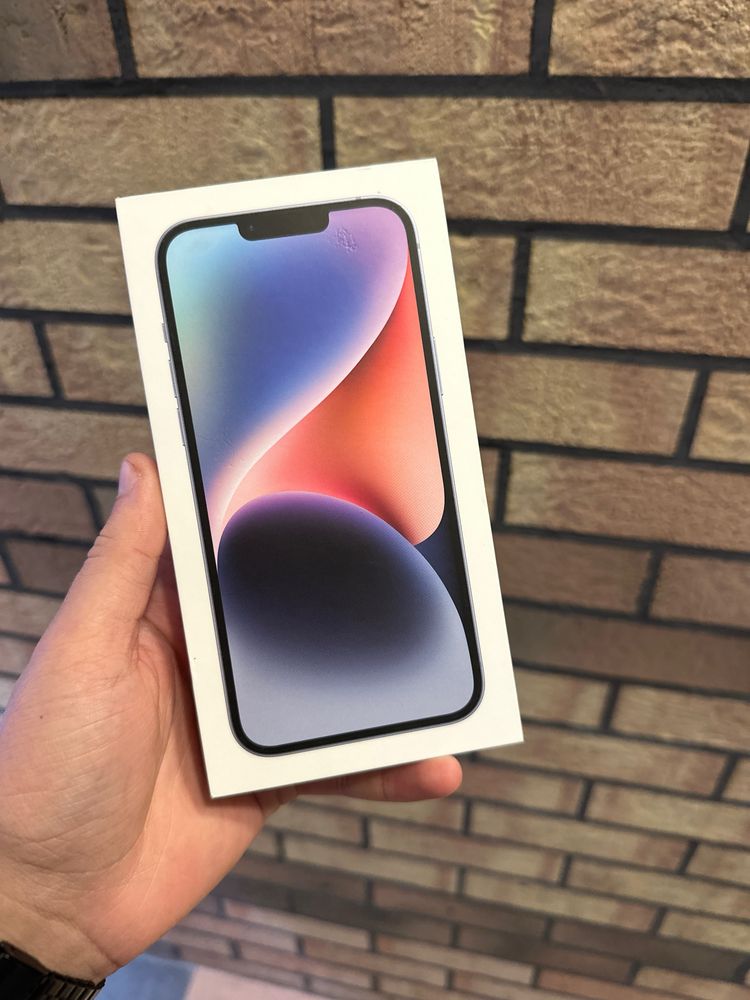 Новий Iphone 14 Plus, 256Gb, Blue