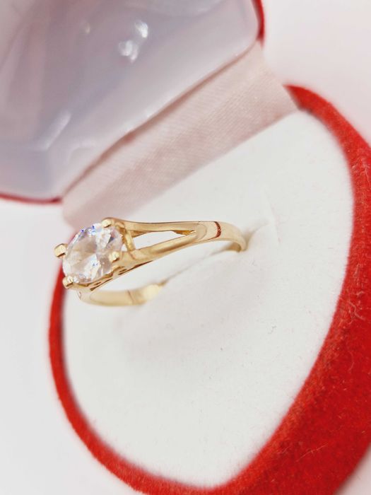 Jak NOWY! Złoty Pierścionek pr.585 (14K)