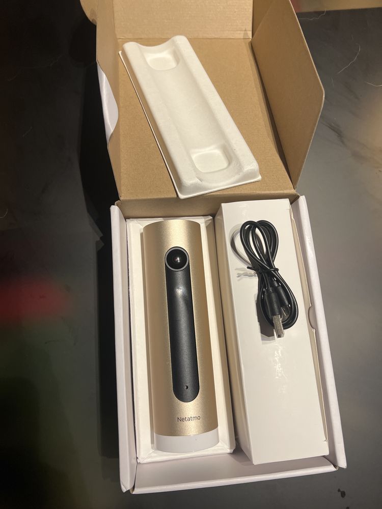 Kamera wewnętrzna monitoring netatmo welcome smart indoor camera