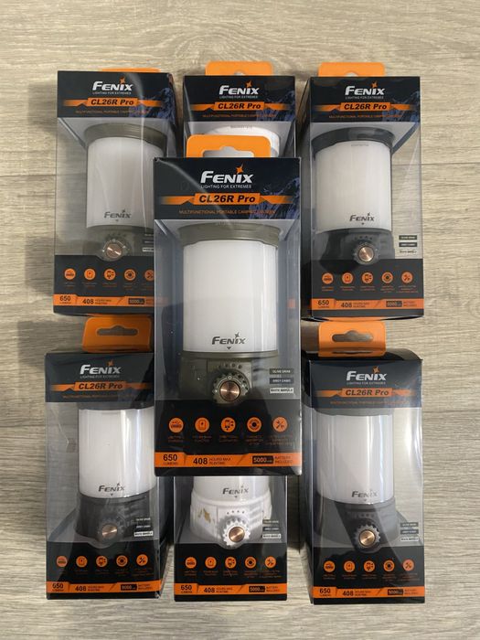 Кемпінговий ліхтар Fenix CL26R Pro з акумулятором