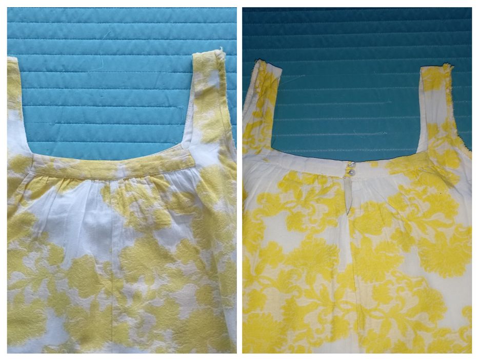Vestido estampado Zara