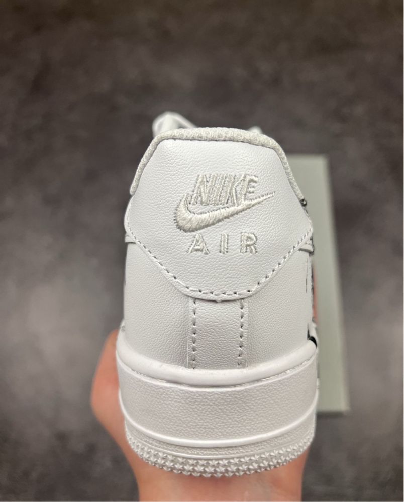 Кросівки Nike Air Force 1 x CDG x Supreme / Форси КДГ Супрім з очима