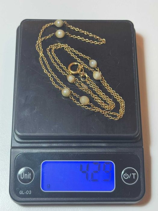 Fio de Ouro com Pérolas – 19,2kl