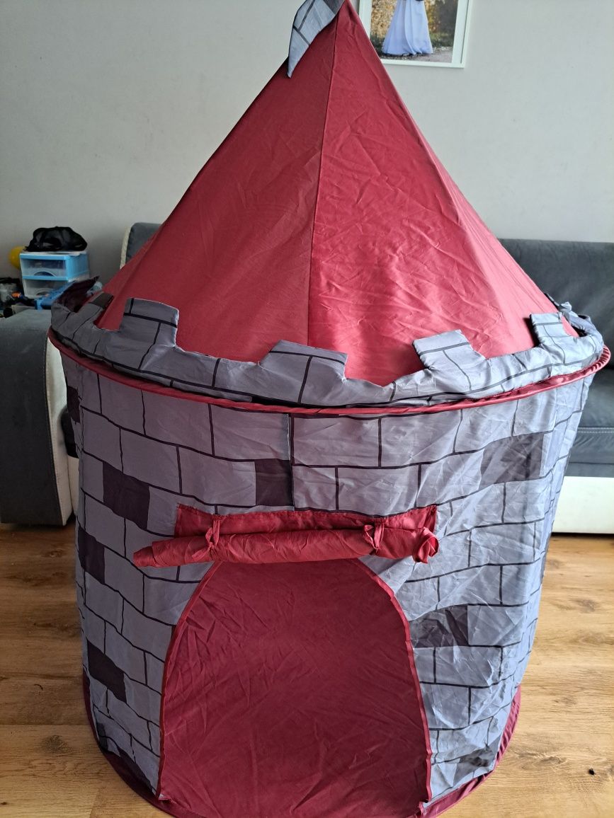 Namiot zamek rycerza średnica 100cm, zamiast Tipi, do ogrodu