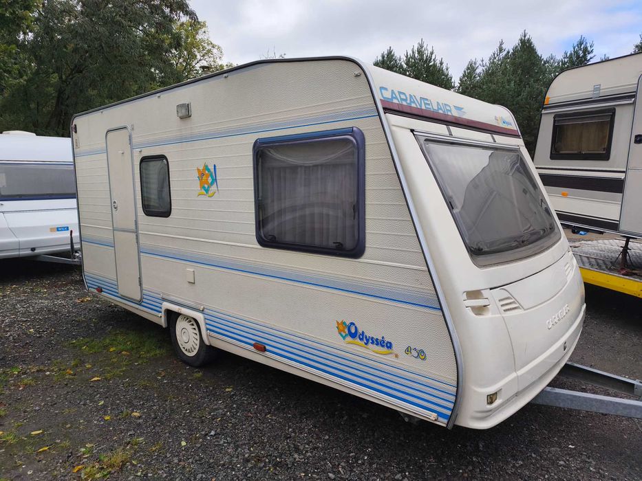 PRZYCZEPA Kempingowa CARAVELAIR 460 Zarejestrowana 20szt ŁÓDZ