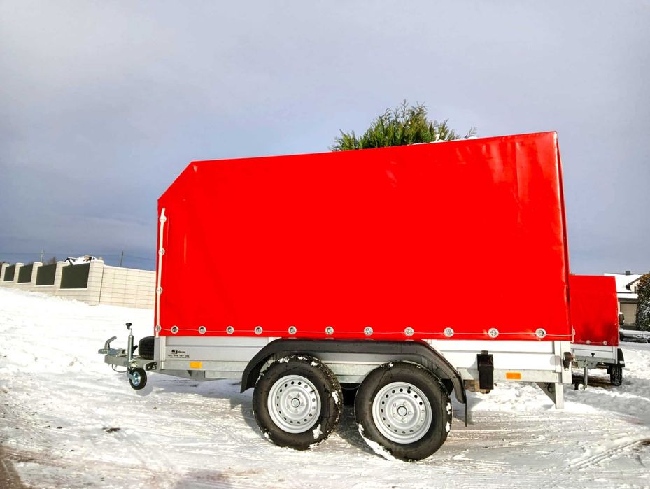 Wypożyczalnia Diament Przyczepa 306x156x40+120 DMC 750KG