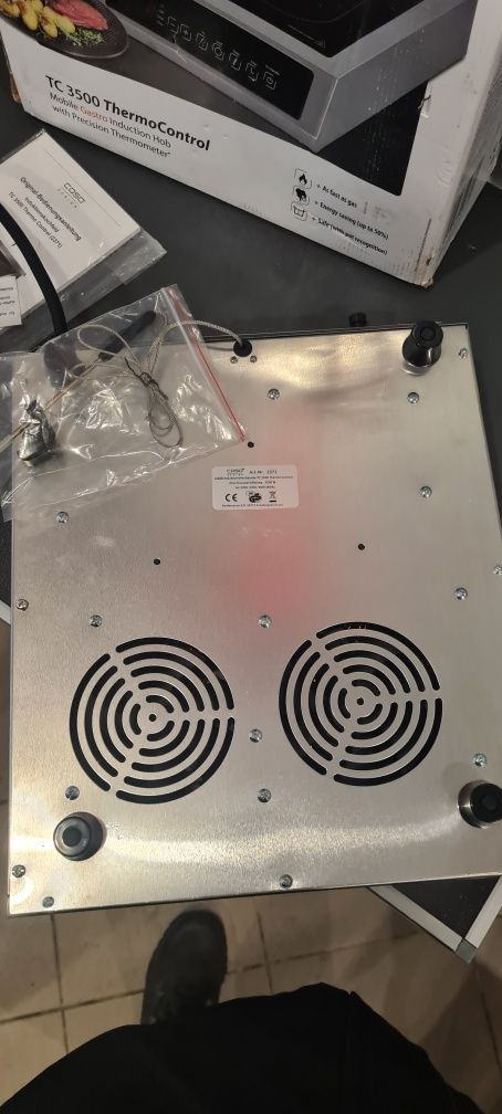 Професійна індукційна плита Caso TC3500 Thermo Control