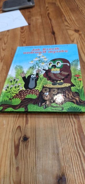 Jak krecik uzdrowił myszkę twarda okładka