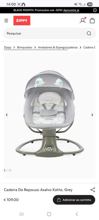 Cadeira Bebê De Repouso Asalvo Kahlo