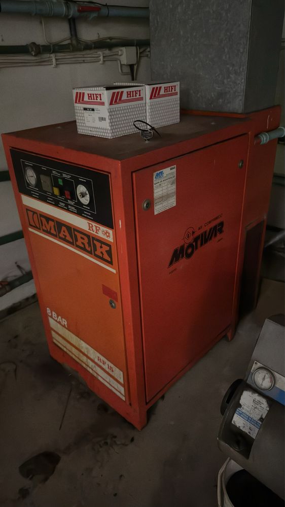 Compressor industrial 500L