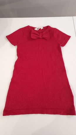 Sukienka dla dziewczynki firmy H&M, rozmiar 98/104