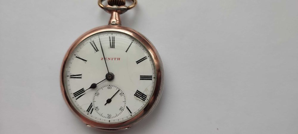 Zegarek kieszonkowy ZENIT  z 1900r sprawny