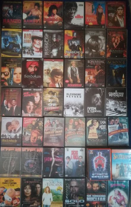 Lote 336 DVD's originais (Lote 20)