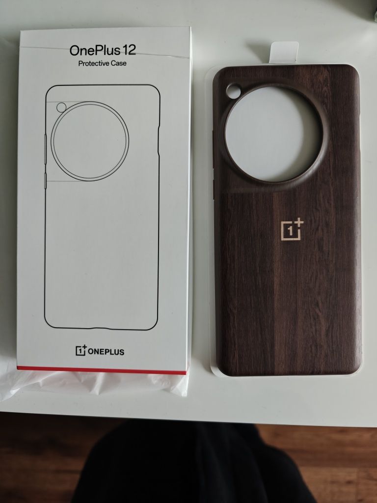 Oryginalne etui do Oneplus 12 Walnut Texture ( nowe).