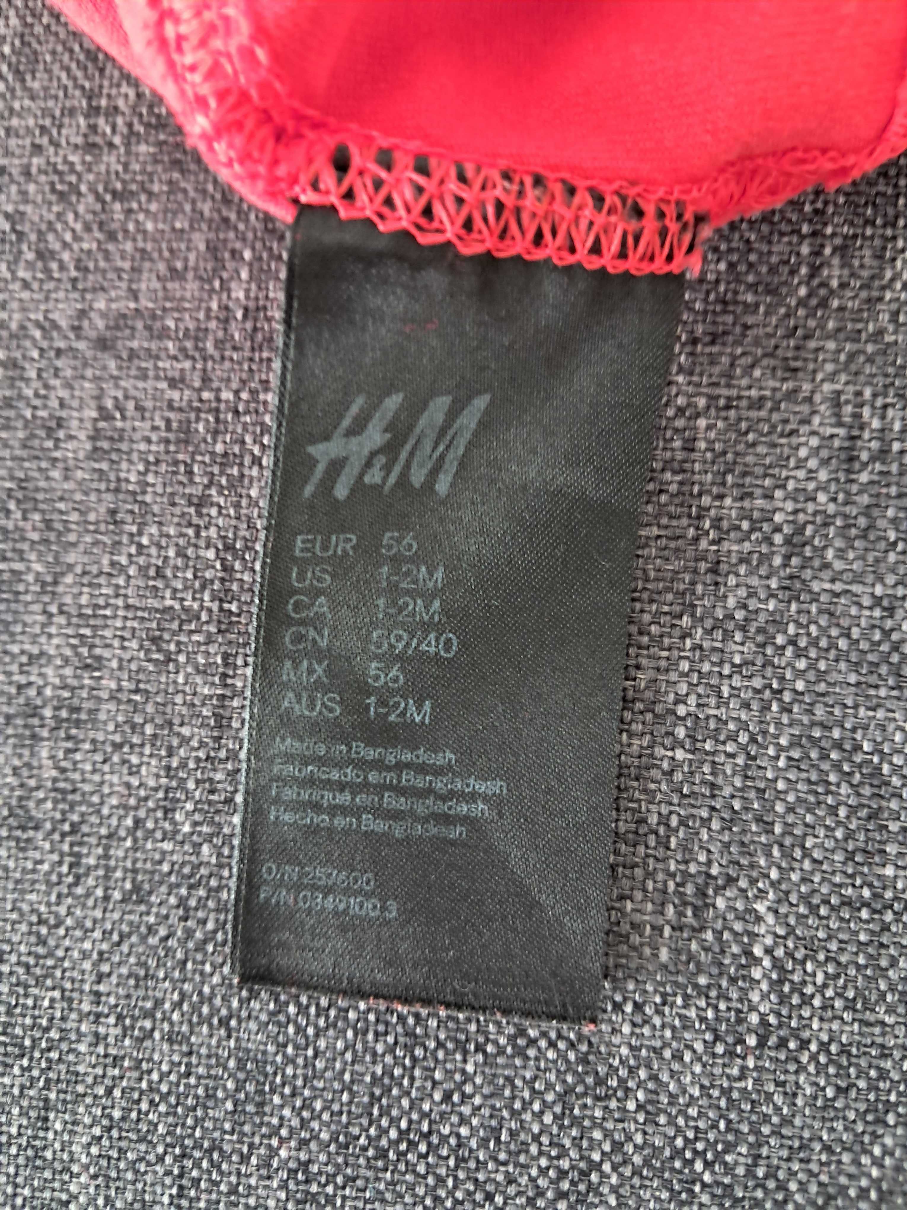 Czapka noworodek niemowlę dziewczęca serduszka serca H&M