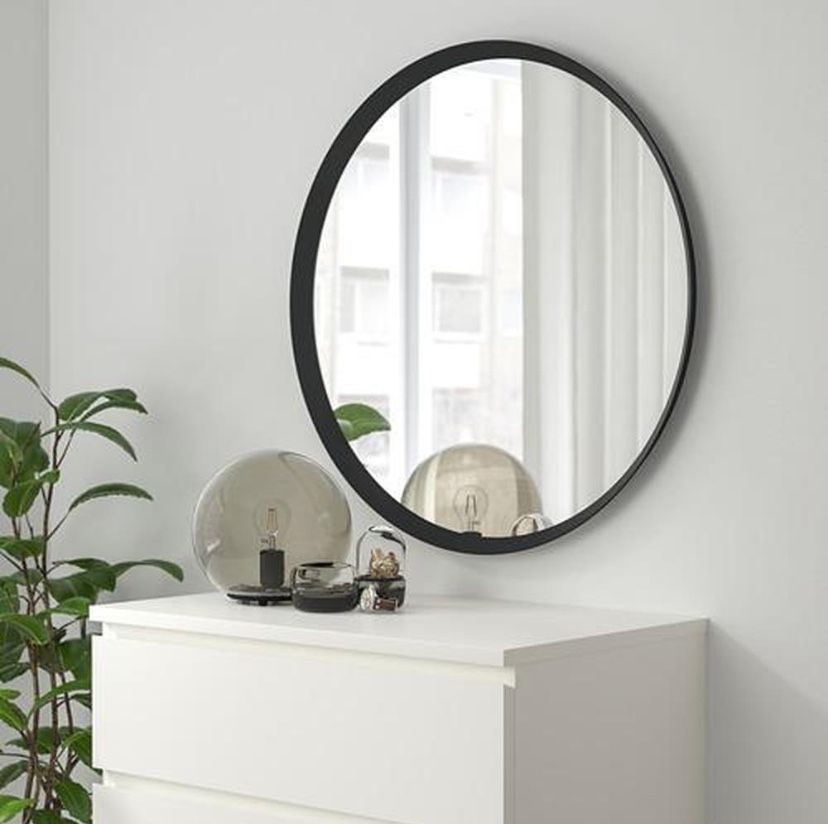 Espelho redondo 80cm Ikea Langesund