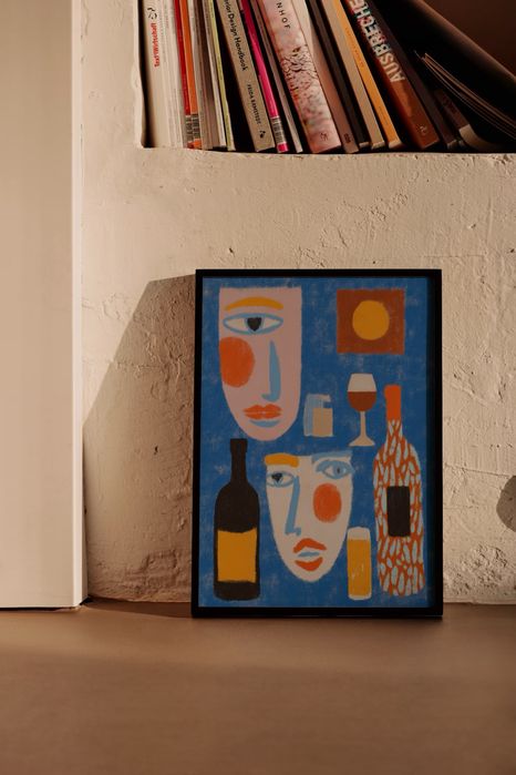 obraz poster w ramie 40x30 art decor