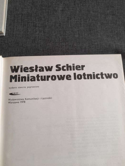 Miniaturowe lotnictwo Schier 1978r