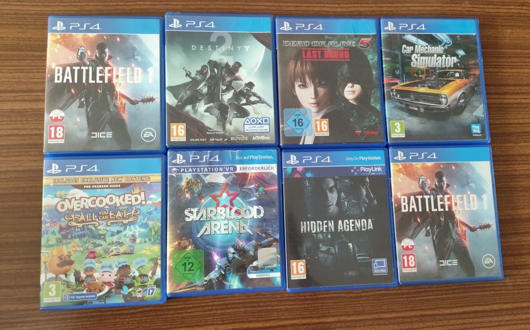 Gry na PlayStation 4 PS4  Ratchet, Uncharted, asterix