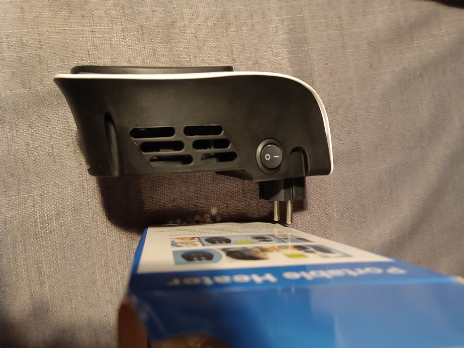 Farelka Grzałka do gniazdka termowentylator 500 W z LCD