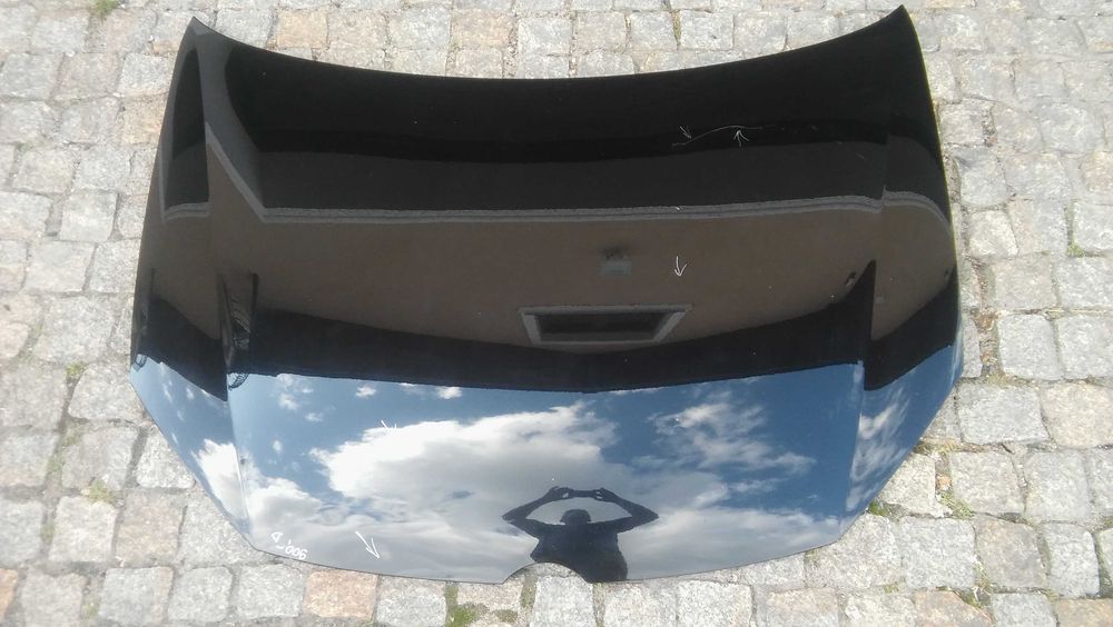 VW Golf 6,VI,5K0,od 08r,maska,pokrywa silnika,CZARNY=LC9X,oryginał