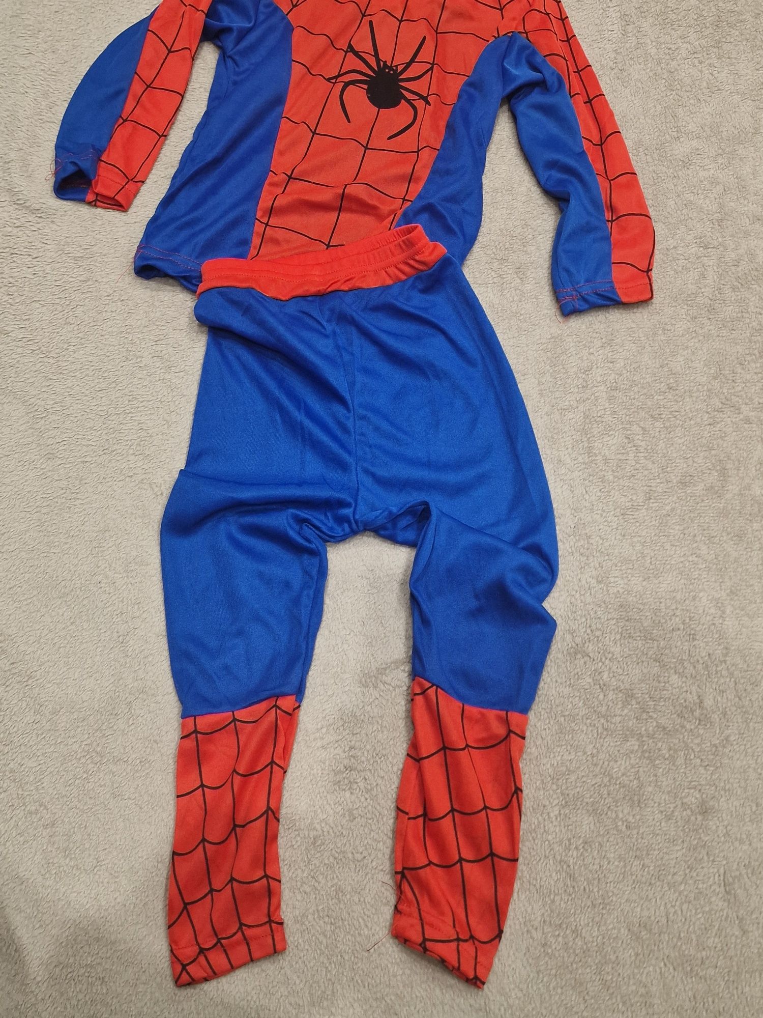 Kostium przebranie strój dla chłopca supermocny Spiderman 90-110