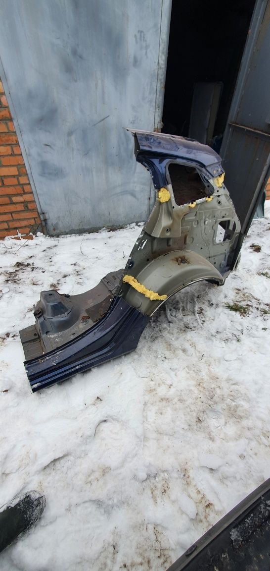 Четверть, порог левый задний Renault Megan IV