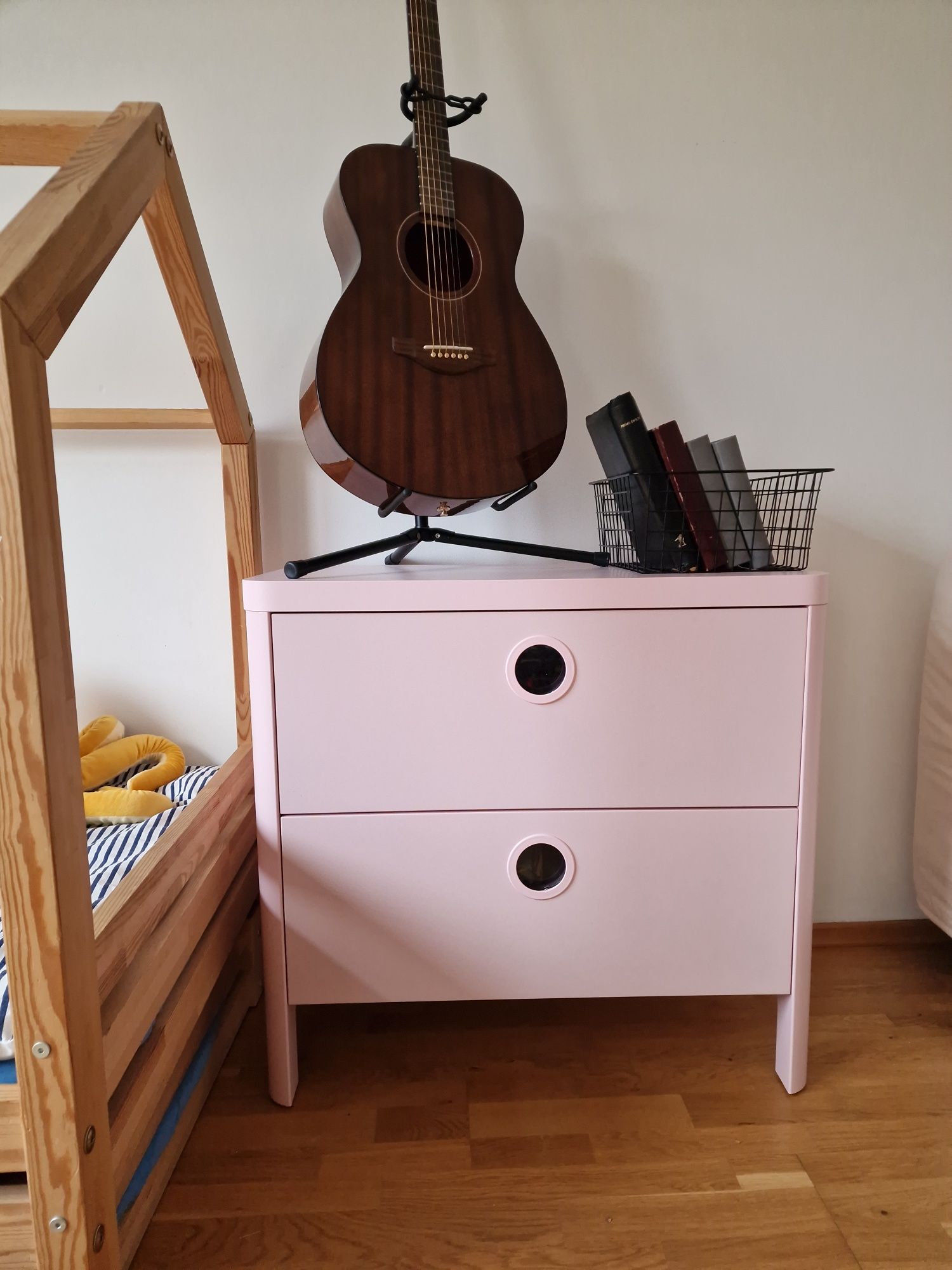 Komplet szafa+ komoda ikea busunge dziecięca