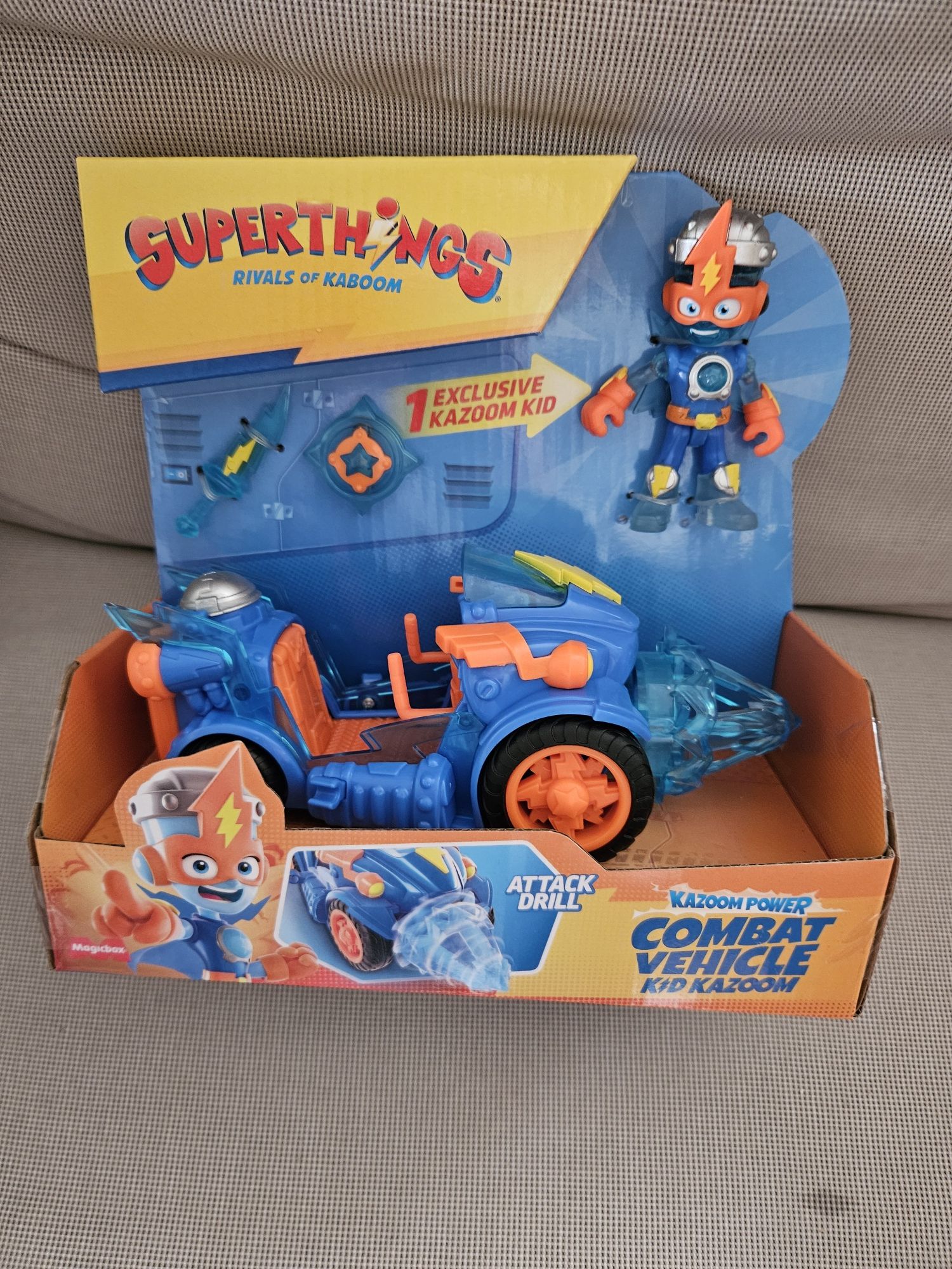 Superzings Kaboom vehicle superthings figurka pojazd bojowy rider