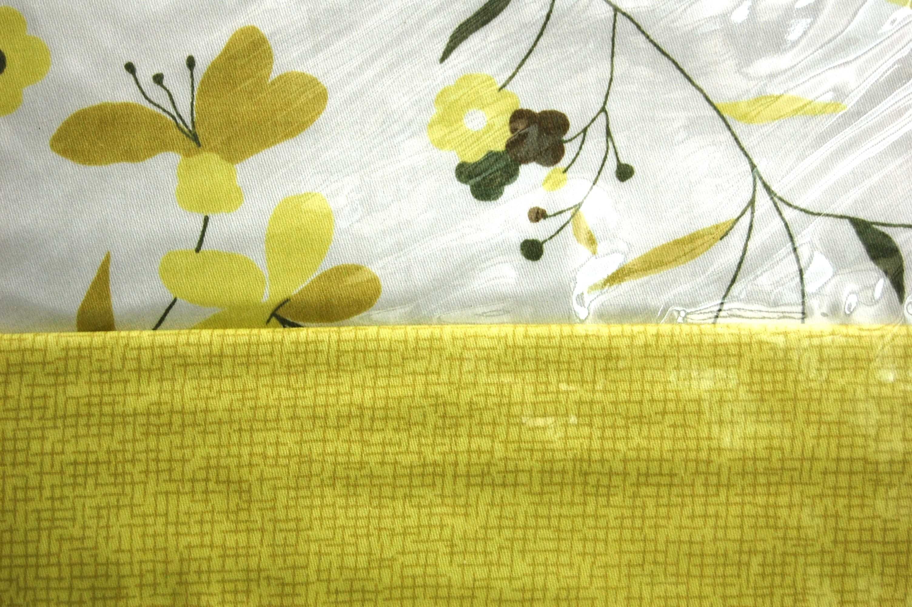 Komplet pościeli Andropol satyna bawełna 100% limonka 160x200 2x 70x80