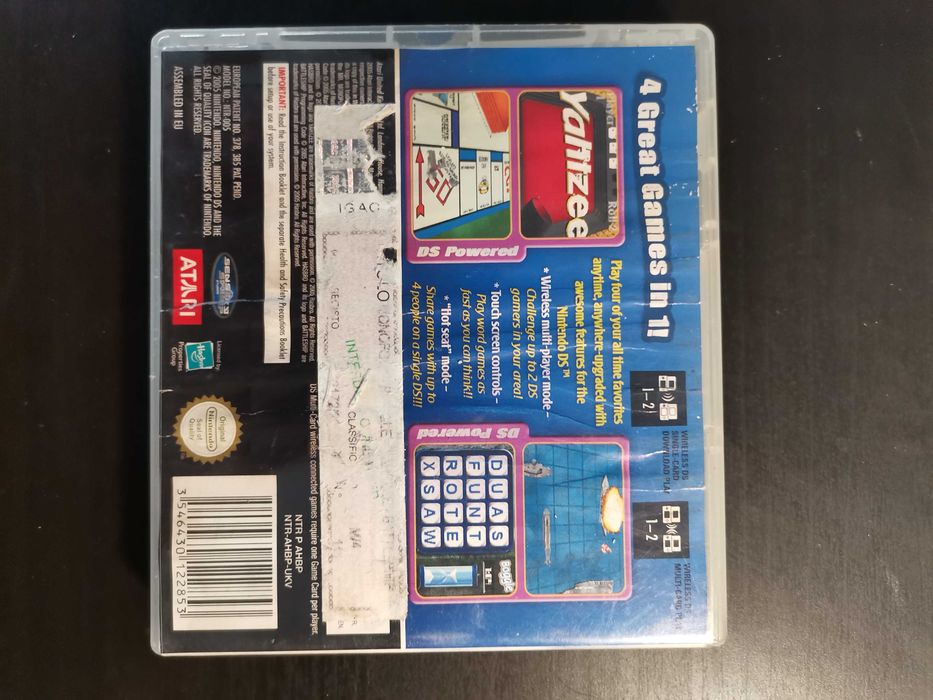 Jogo 4 Game Fun Pack (Monopoly + 3 games) (Nintendo DS)