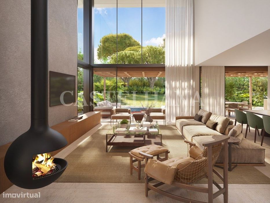 Moradia T4 com piscina e jardim em Birre