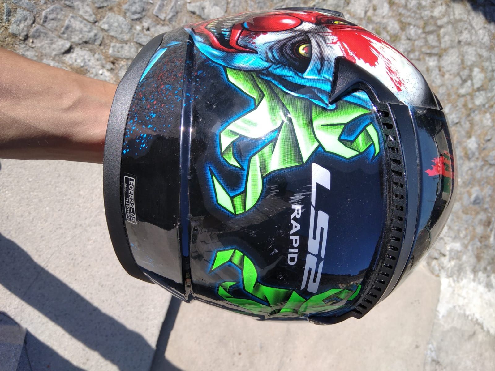 Capacete de Mota