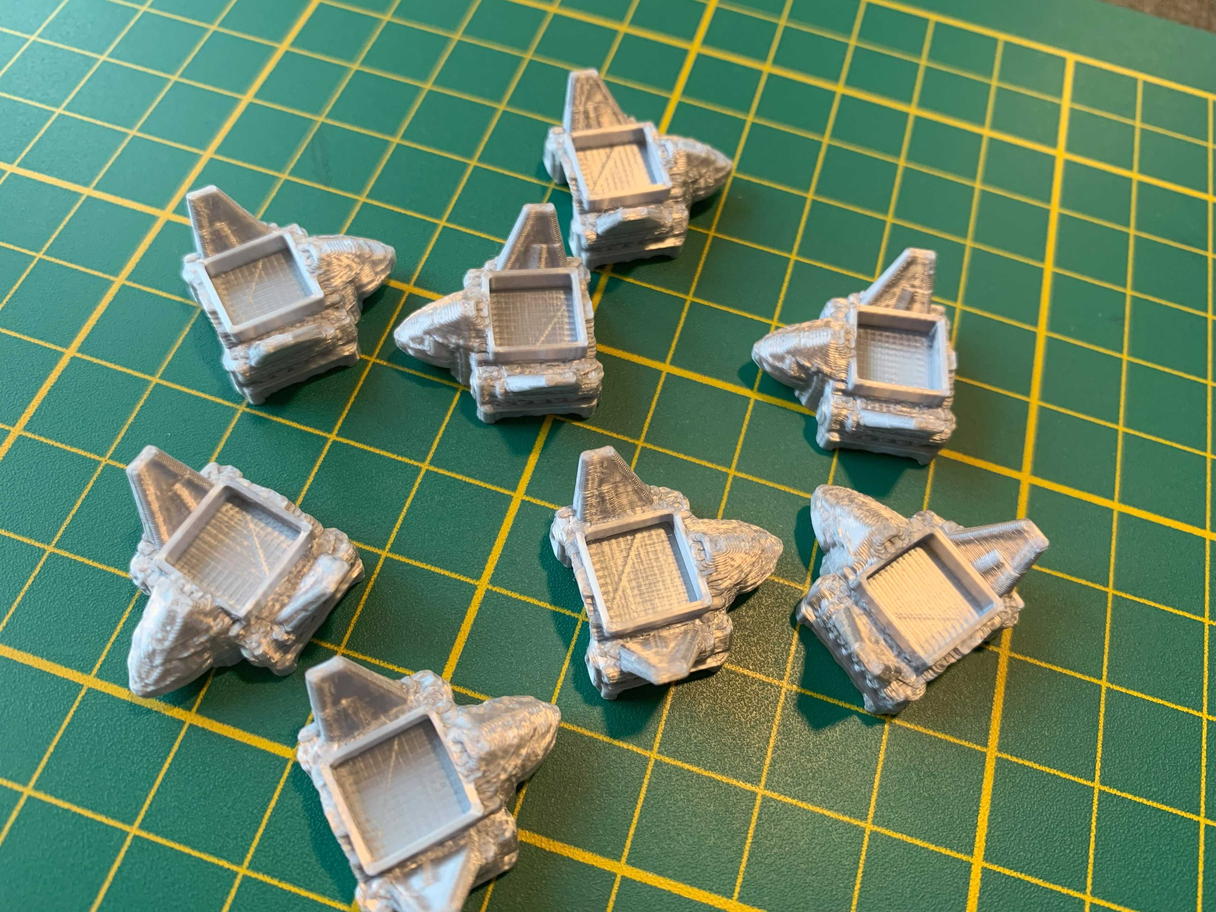 Terraformacja Marsa - dodatkowe Obszary Specjalne 3D / statki koloni