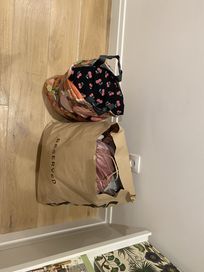 Dwie torby ubranek dla dziewczynki