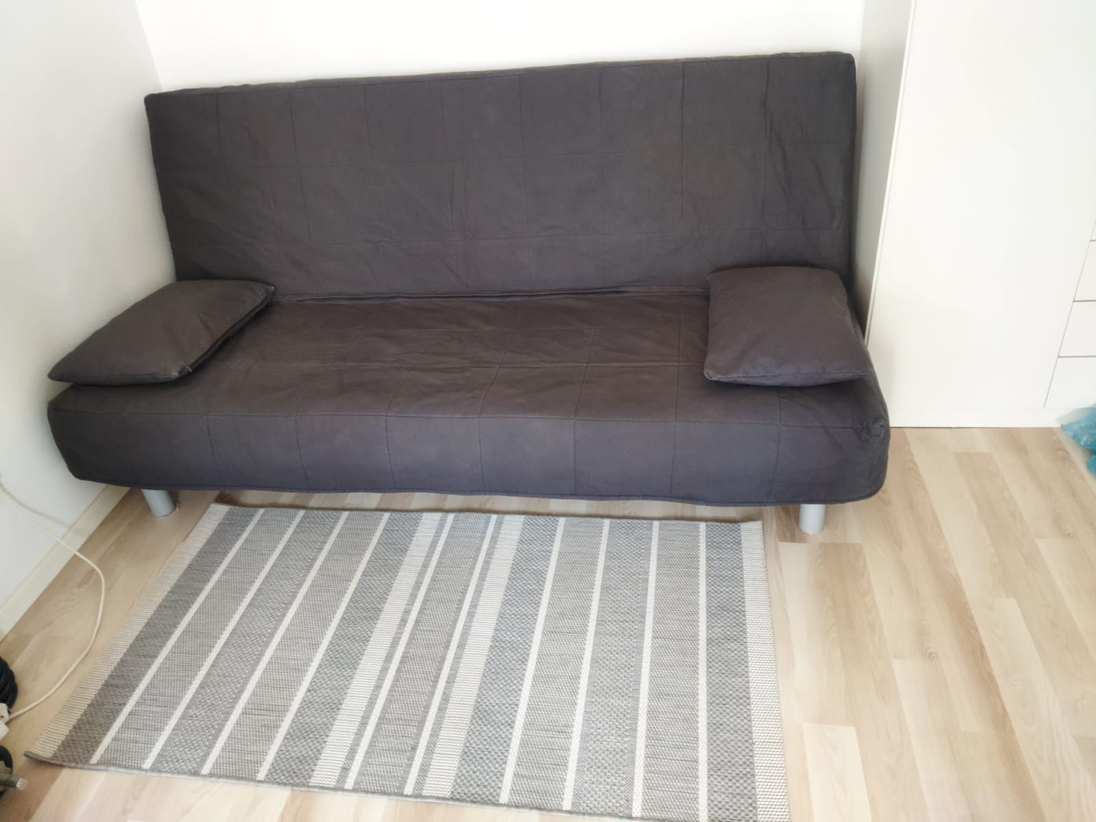 Sofa Ikea bedinge stan jak nowa kanapa łózko