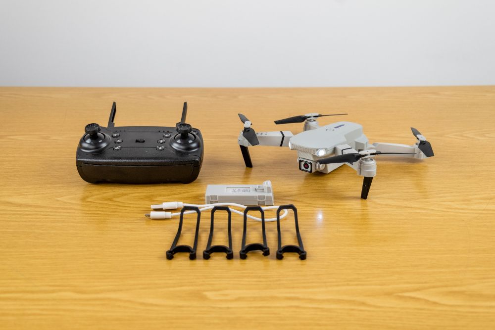 Drone LS525 4k c/ bateria extra e mala de transporte.