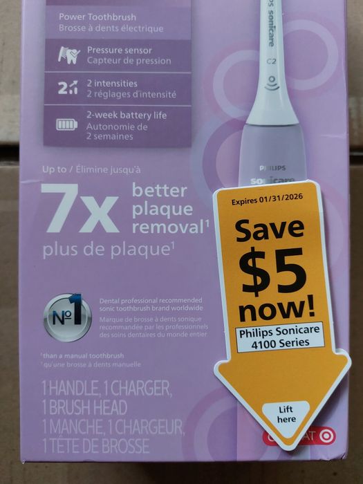 Електрична зубна щітка Philips Sonicare 4100 Series. NEW!