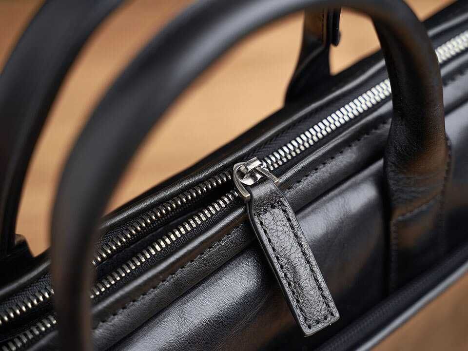 Елегантний чоловічий портфель ZRCX Genuine Leather