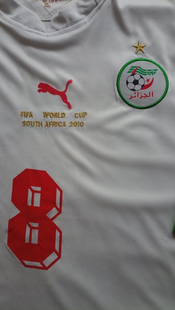 Camisola Oficial de Jogador Argélia World CUP 2010
