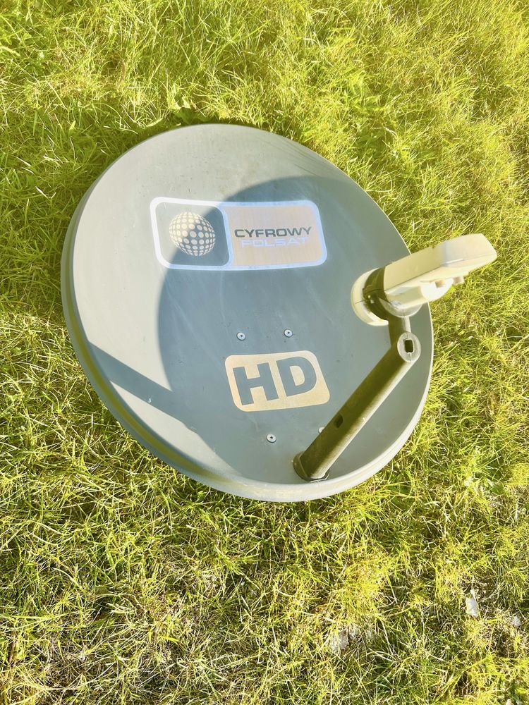 Antena satelitarna - talerz Cyfrowy Polsat + kabel antenowy