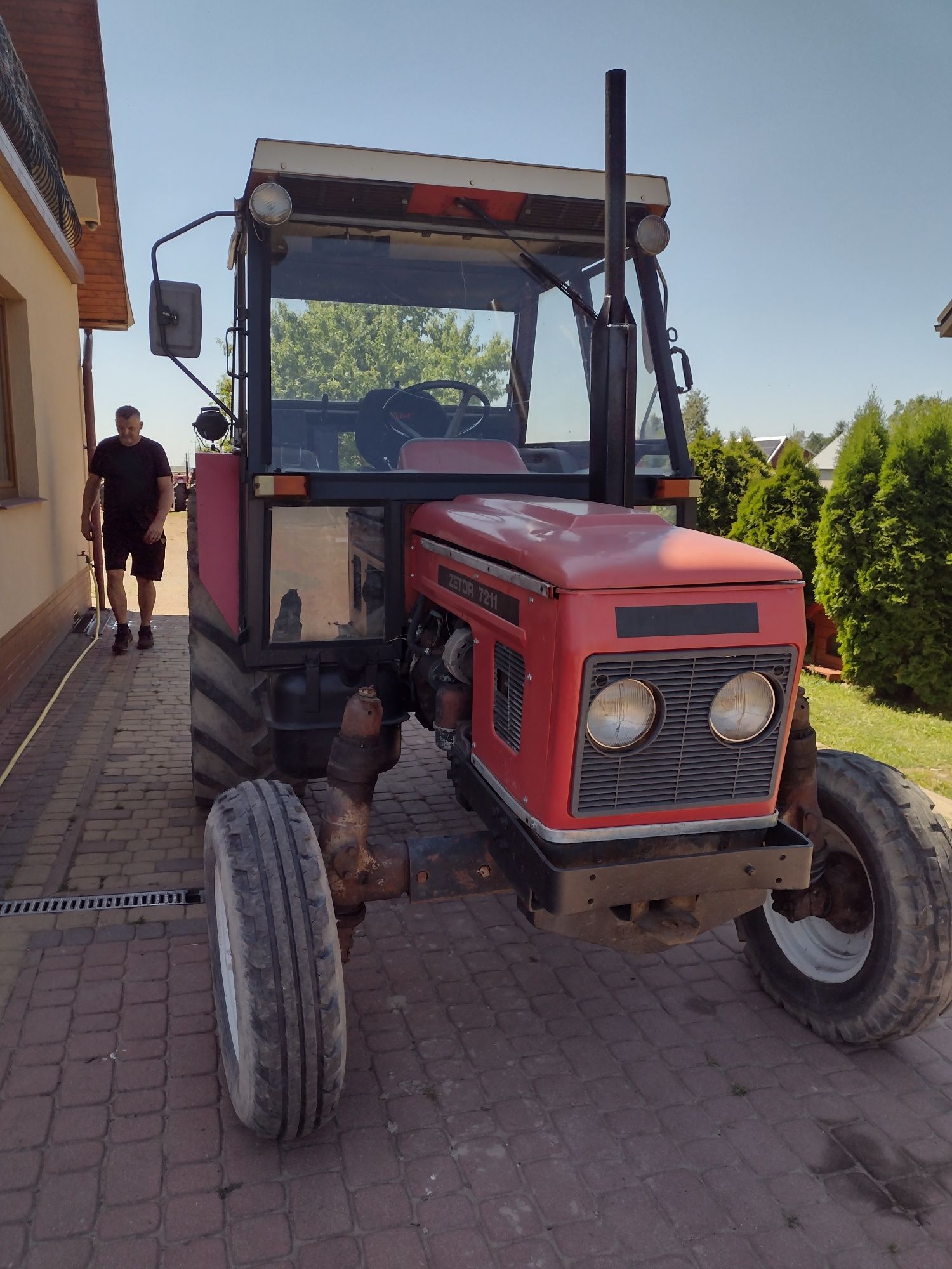 Zetor 7011,wspomaganie stan bdb
